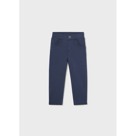 Pantalón super skinny felpa bebé niña Mayoral
