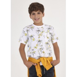 Camiseta estampado algodón sostenible chico Mayoral