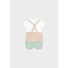 Peto de tricot con camiseta bebe niño Mayoral