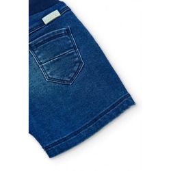 Bermudas denim punto niño Boboli