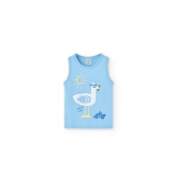 Camiseta punto tirantes de...