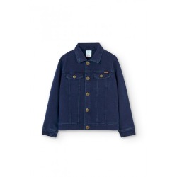 Cazadora felpa denim unisex Boboli