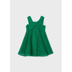 Vestido perforado niña Mayoral