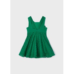 Vestido perforado niña Mayoral