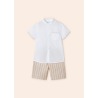 Conjunto 2 piezas en lino niño Mayoral