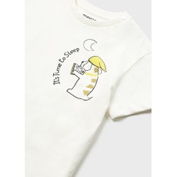 Pijama estampado y algodón sostenible bebé niño Mayoral