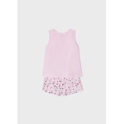 Pijama sin mangas algodón sostenible niña Mayoral