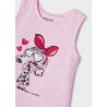 Pijama sin mangas algodón sostenible niña Mayoral