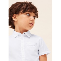 Camisa de manga corta algodón sostenible niño Mayoral