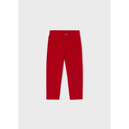 Pantalón super skinny de felpa bebé niña Mayoral
