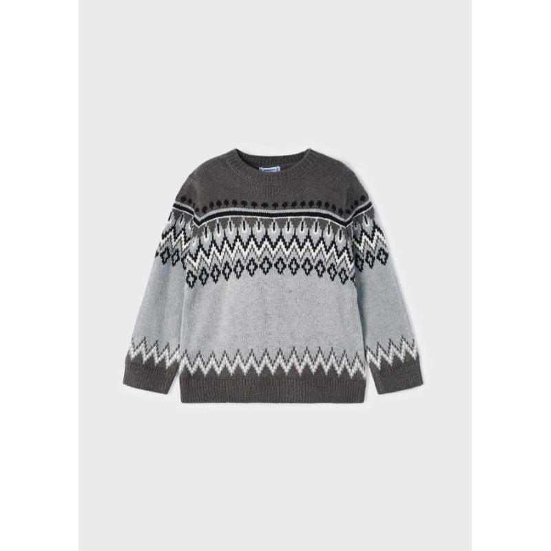 Jersey con jacquard para niño Mayoral