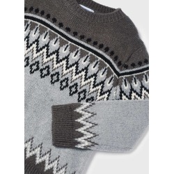 Jersey con jacquard para niño Mayoral