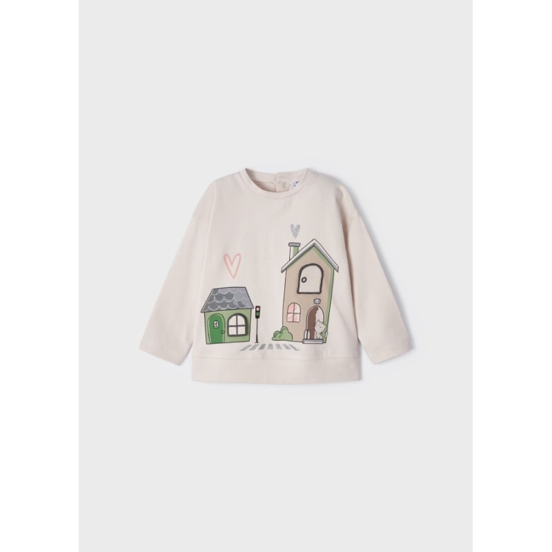 Camiseta manga larga bebé ECOFRIENDS Mayoral