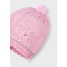 Conjunto gorro y bufanda con flor para bebé Mayoral
