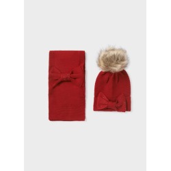 Conjunto de gorro y bufanda...