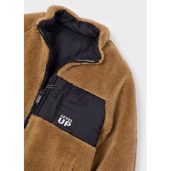 Chaquetón reversible con borrego para niño Mayoral