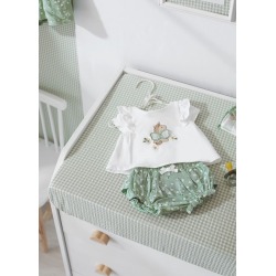 Conjunto short bebe niña...