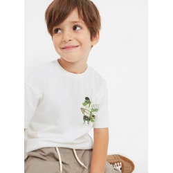 Camiseta estampado algodón sostenible niño Mayoral