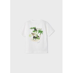 Camiseta estampado algodón sostenible niño Mayoral