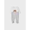 Pijama con aplique bordado bebe Mayoral