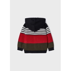 Sudadera de tricot con bloques de color niño Mayoral