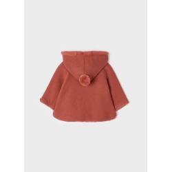 Rebeca larga de tricot para bebe Mayoral