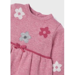 Vestido de tricotosa para bebe niña Mayoral