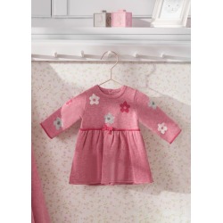 Vestido de tricotosa para bebe niña Mayoral