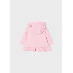 Sudadera con cremallera para bebe niña Mayoral