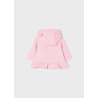 Sudadera con cremallera para bebe niña Mayoral