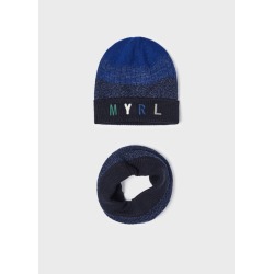 Conjunto gorro y bufanda cuello niño Mayoral