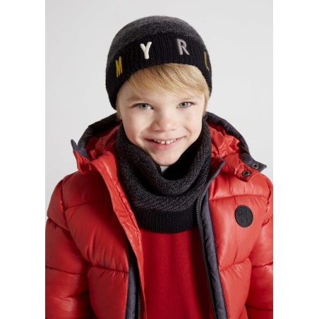 Conjunto gorro y bufanda cuello niño Mayoral