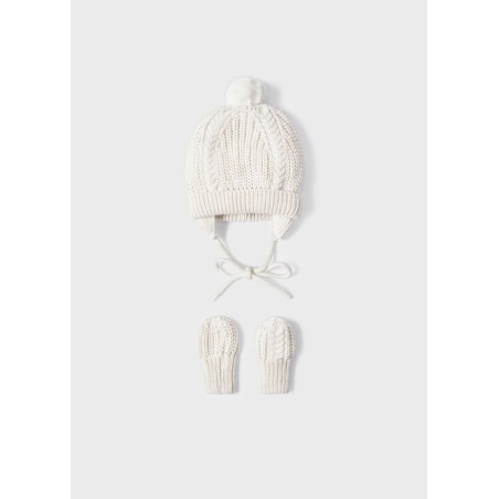 Conjunto gorro y manoplas bebe ECOFRIENDS Mayoral