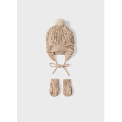 Conjunto gorro y manoplas bebe ECOFRIENDS Mayoral