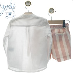 Traje bermuda niño "Familia Manuela" Yoedu