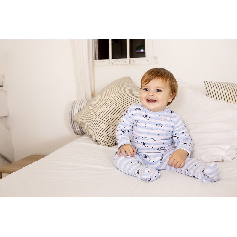 Pijama manga larga bebe Babybol