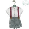 Conjunto bebe tirantes "Familia Piano" Marta y Paula