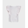 Blusa niña volantes flores La Ormiga