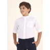 Camisa cuello mao de algodón chico Mayoral