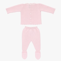 Conjunto bebe niña pique Martin Aranda