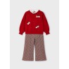 Conjunto pantalon punto jacquard niña Mayoral