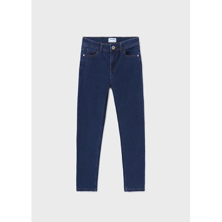 Pantalon largo tejano basico chica mayoral