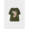 Camiseta doble manga niño mayoral