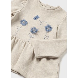 Conjunto leggings terciopelo bebe niña mayoral