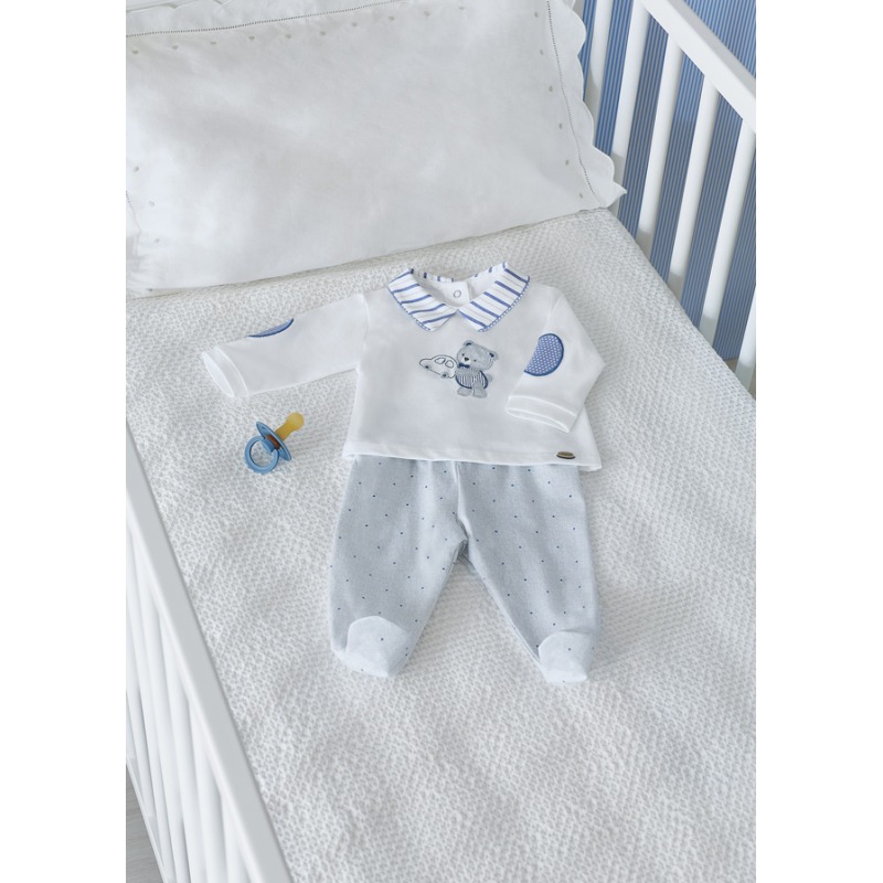 Conjunto 2 piezas de algodón bebe niño mayoral