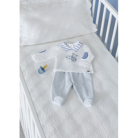 Conjunto 2 piezas de algodón bebe niño mayoral