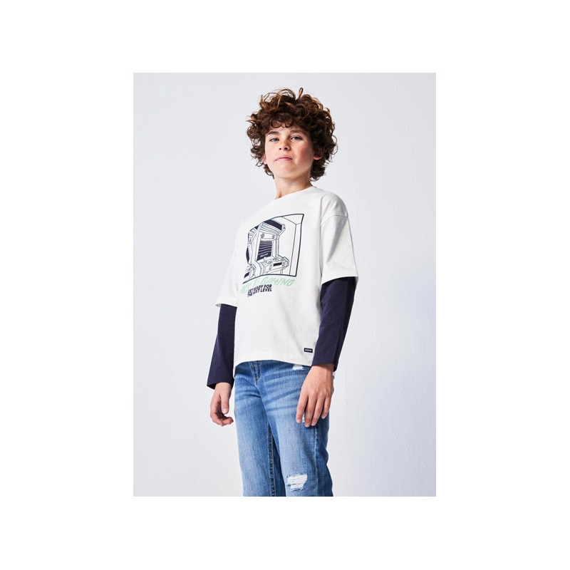 Camiseta "back to gaming" chico mayoral