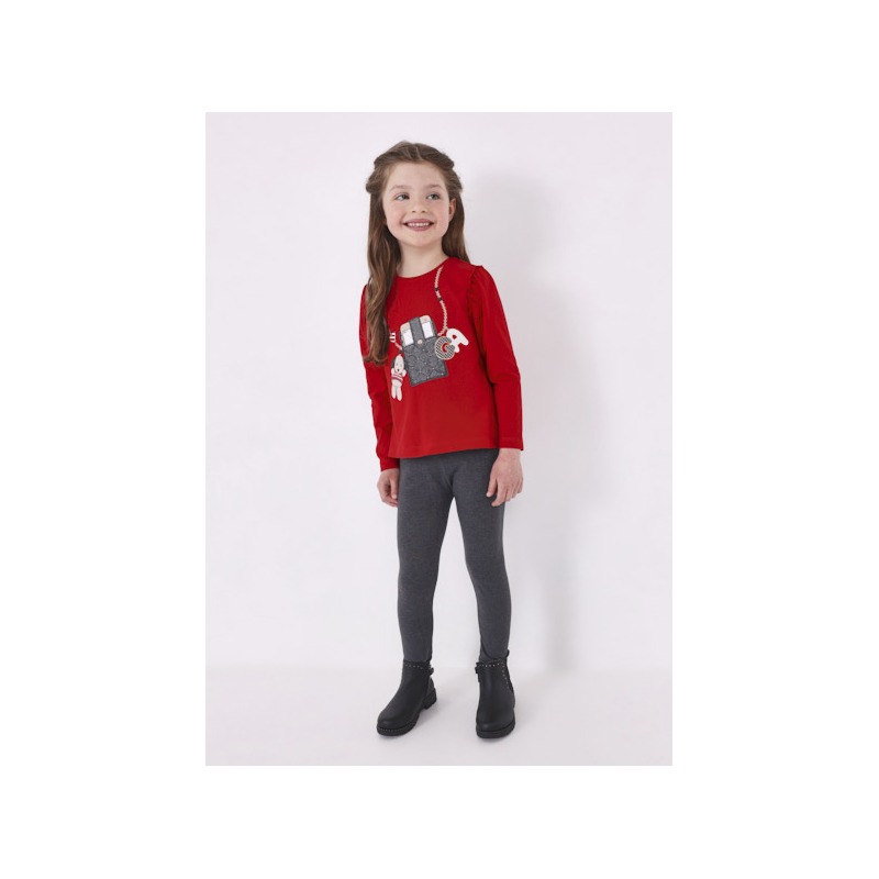 Leggings punto elastan basico niña mayoral