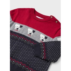 Jersey jacquard posicionado bebe niño mayoral