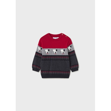 Jersey jacquard posicionado bebe niño mayoral